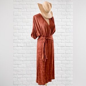 Callahan Terracotta Wrap Robe